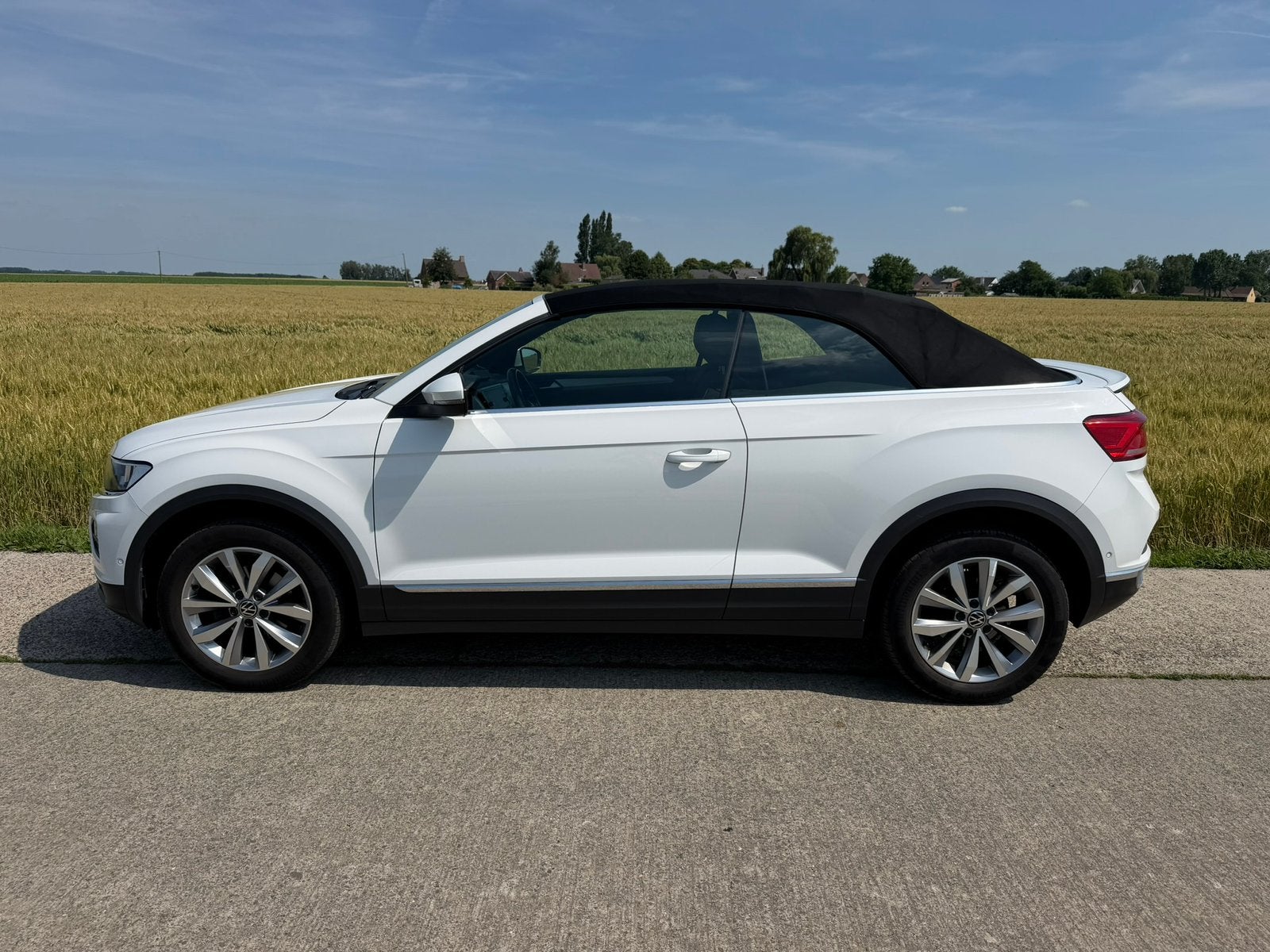 Volkswagen T-Roc Cabrio in uitstekende staat, Autos, Euro 5, Achat, Cabriolet, Noir