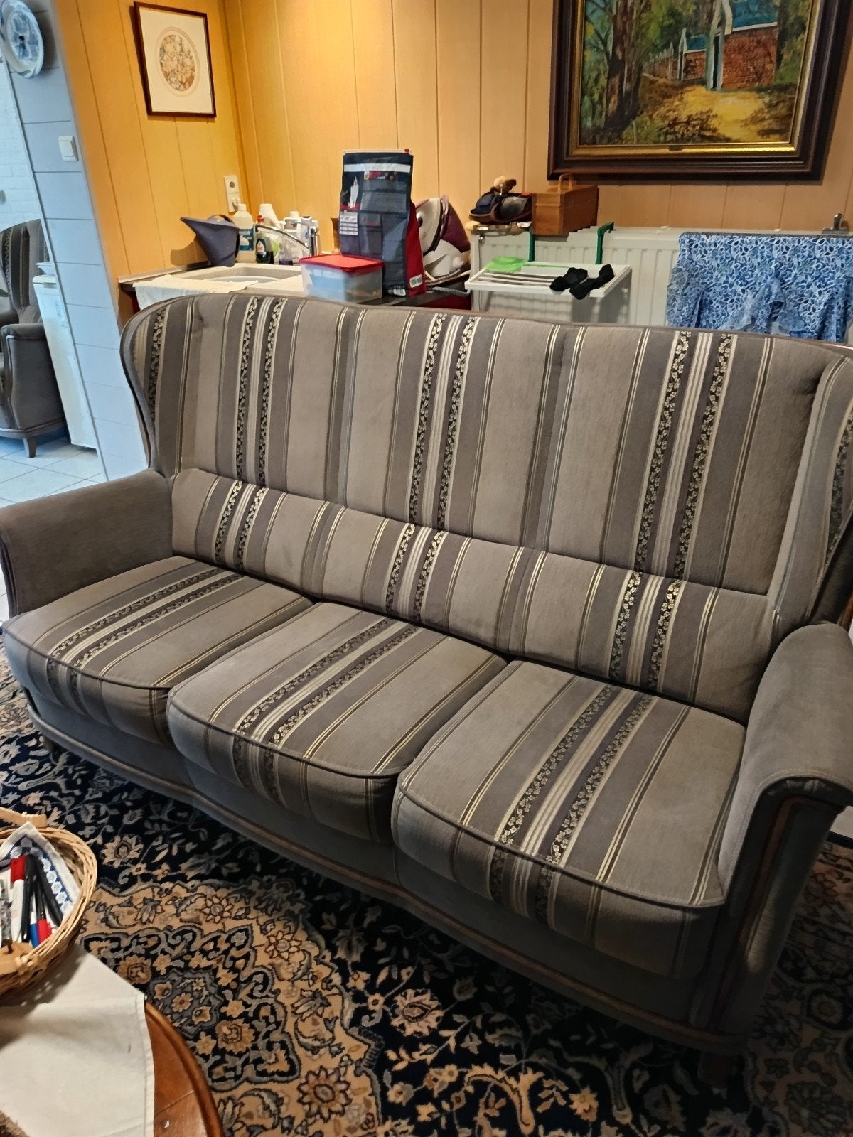 salon, Huis en Inrichting, Ophalen, Gebruikt, Stof