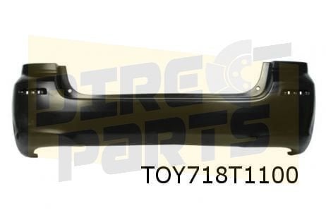 Toyota Verso (5/04-4/09) achterbumper (te spuiten) Origineel, Neuf, Arrière, -, Toyota
