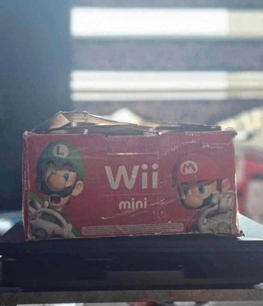 WII MINI ÉDITION MARIO KART, Ophalen, Nieuw, Met stuurtje