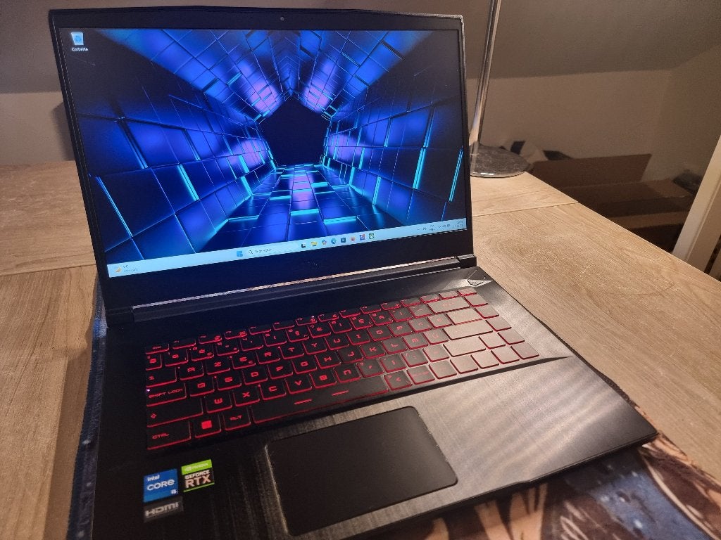 Portable Gaming MSI RTX 3050 Ti 32Go Ram 144Hz, MSI, 3 à 4 Ghz, Gaming, SSD