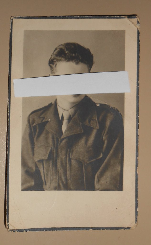 Carte de prière soldat Belge Alfons Raymaekers 1955 ABL, Enlèvement ou Envoi, Image pieuse