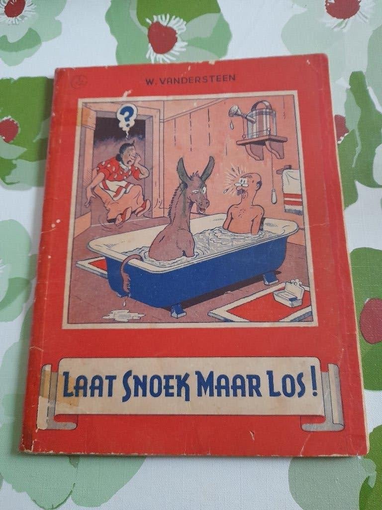 Snoek nr 4 "Laat Snoek maar los "eerste druk 1949, Boeken, Stripverhalen, Ophalen of Verzenden, Gelezen