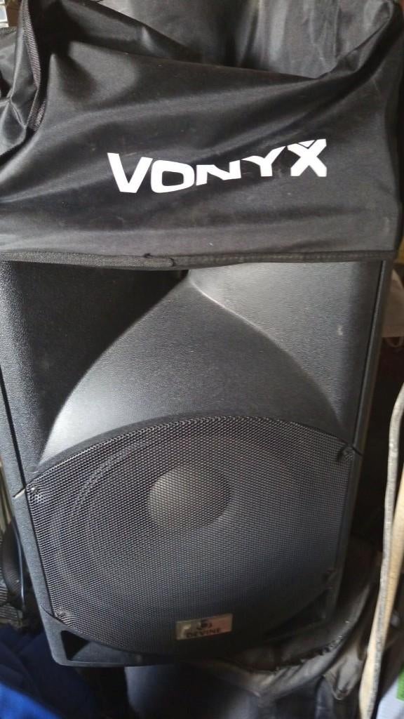 Box pl15 Devine actieve, Audio, Tv en Foto, Overige typen, Zo goed als nieuw, 120 watt of meer, Ophalen