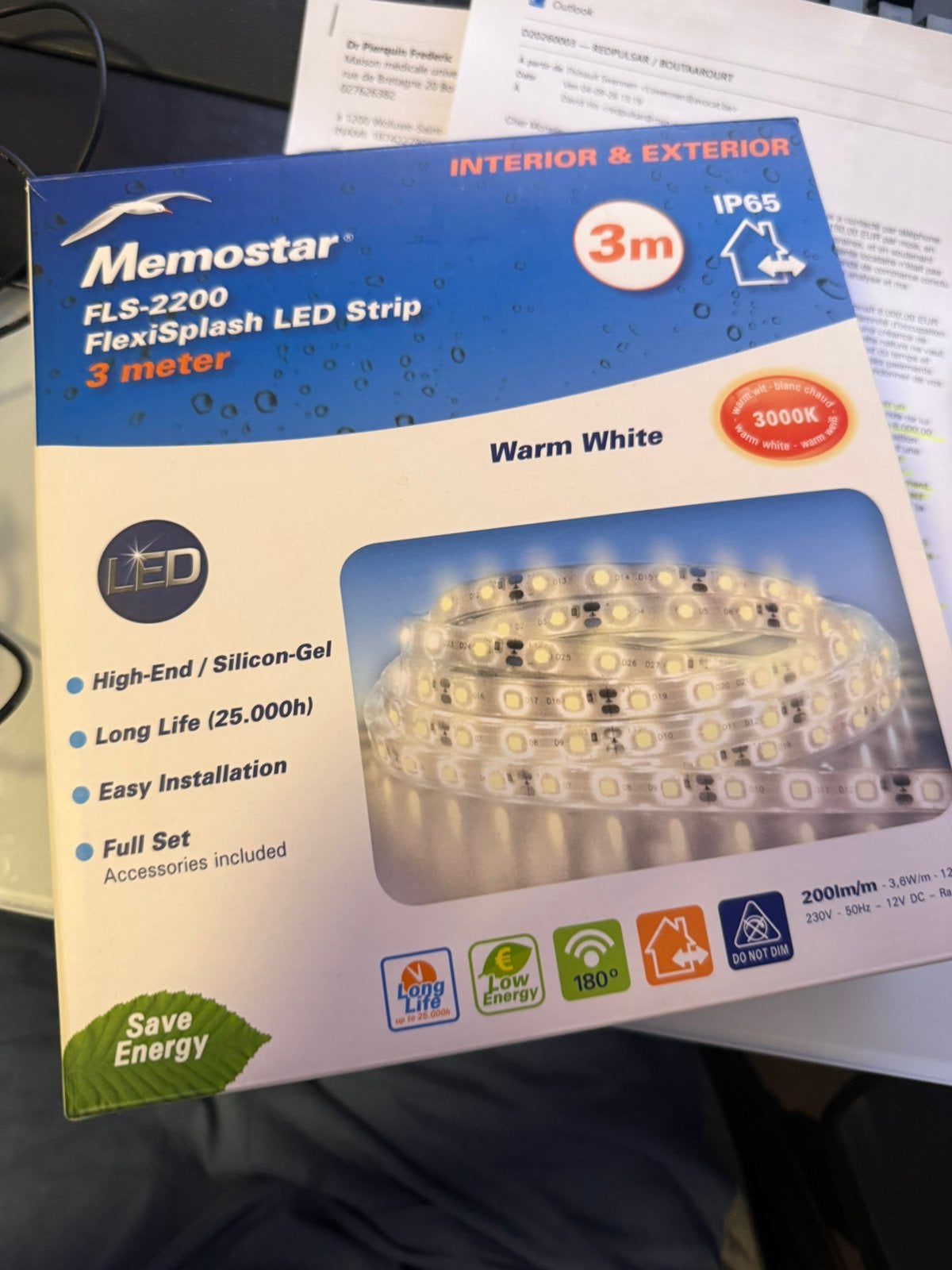 Led strip 3m, Enlèvement, Neuf