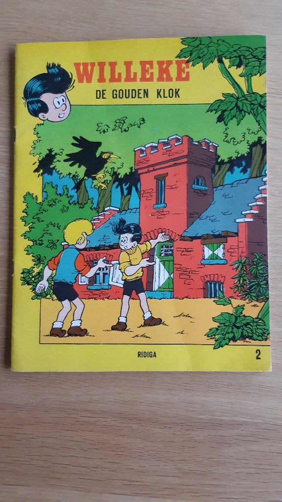 Strip Willeke ' De gouden klok', Enlèvement ou Envoi, Une BD, Comme neuf, E. Gastmans