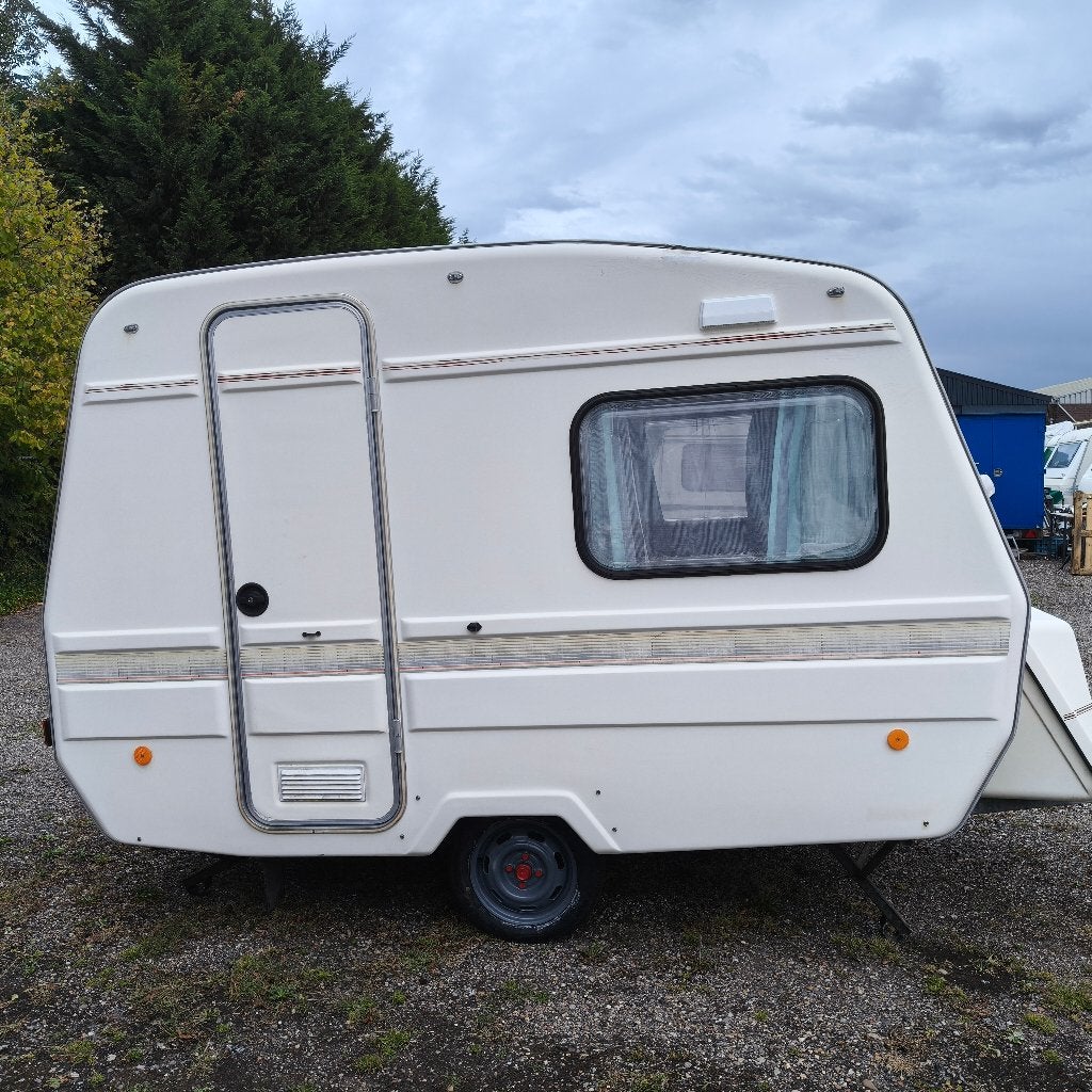 Predom Nomad 126N vrij van keuring (500-750 kg), Caravans en Kamperen, Caravans, Koelkast, Tot en met 3, Predom, Tot 500 kg
