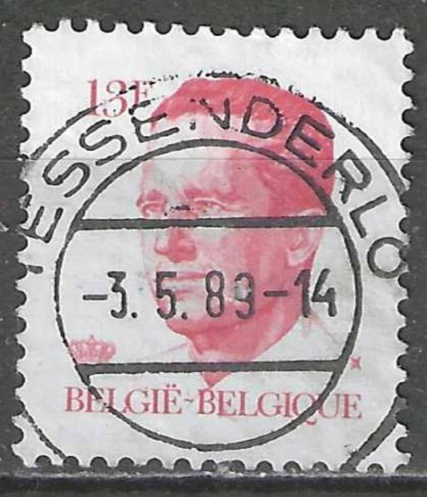 Belgie 1986 - Yvert 2202 /OBP 2203 - Koning Boudewijn (ST), Postzegels en Munten, Verzenden, Gestempeld, Gestempeld, Koninklijk huis