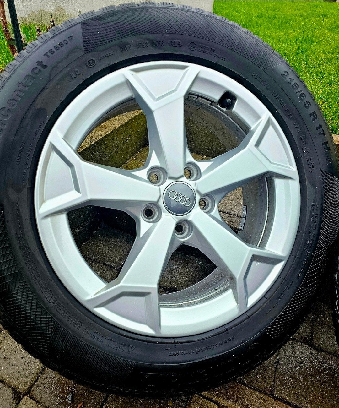 Kit hiver Audi q3 Jantes OEM, Auto-onderdelen, Ophalen, 17 inch, Winterbanden, Band(en)