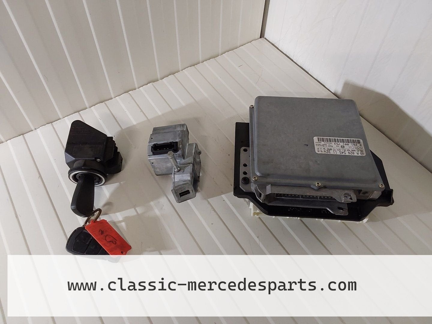 Contactslot set met ECU Mercedes E-klasse W210 E300 Turbodie, Auto-onderdelen, Gebruikt, -, -, Ophalen of Verzenden