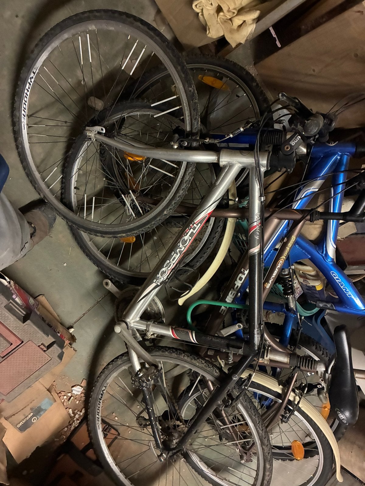 Fietsen, Enlèvement