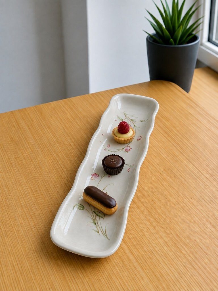 Plat de service vintage en porcelaine Limoges France, Antiquités & Art, Enlèvement ou Envoi