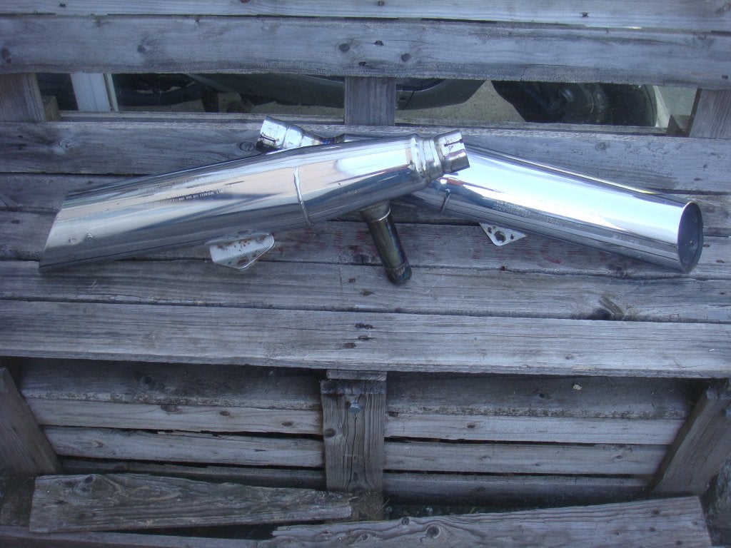 Suzuki VS 1400 intruder dempers, Ophalen