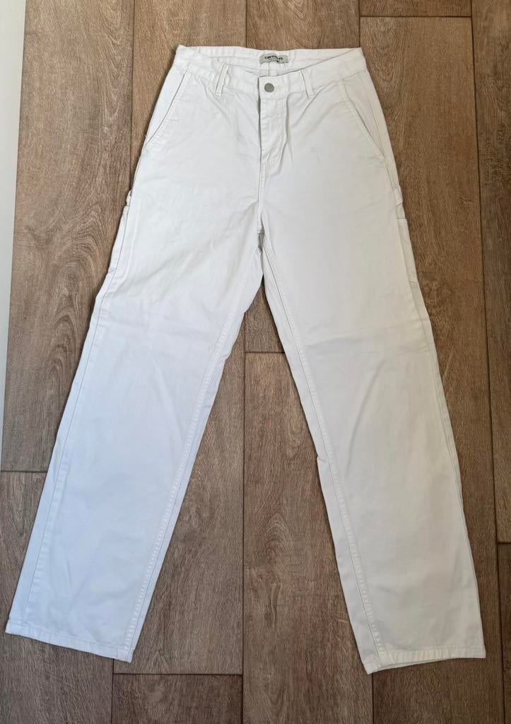 Carhartt broek, Kleding | Dames, Wit, Ophalen of Verzenden, Maat 34 (XS) of kleiner, Lang
