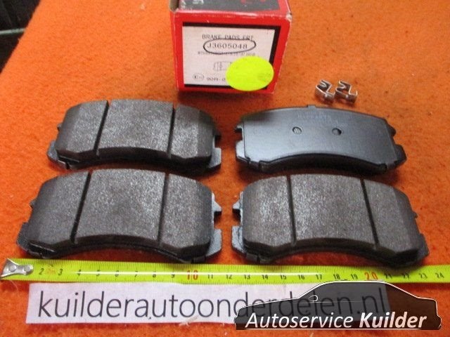 Remblokken voorzijde Mitsubishi Lancer VII Nipparts J3605048, -, Nieuw, Ophalen of Verzenden, Mitsubishi
