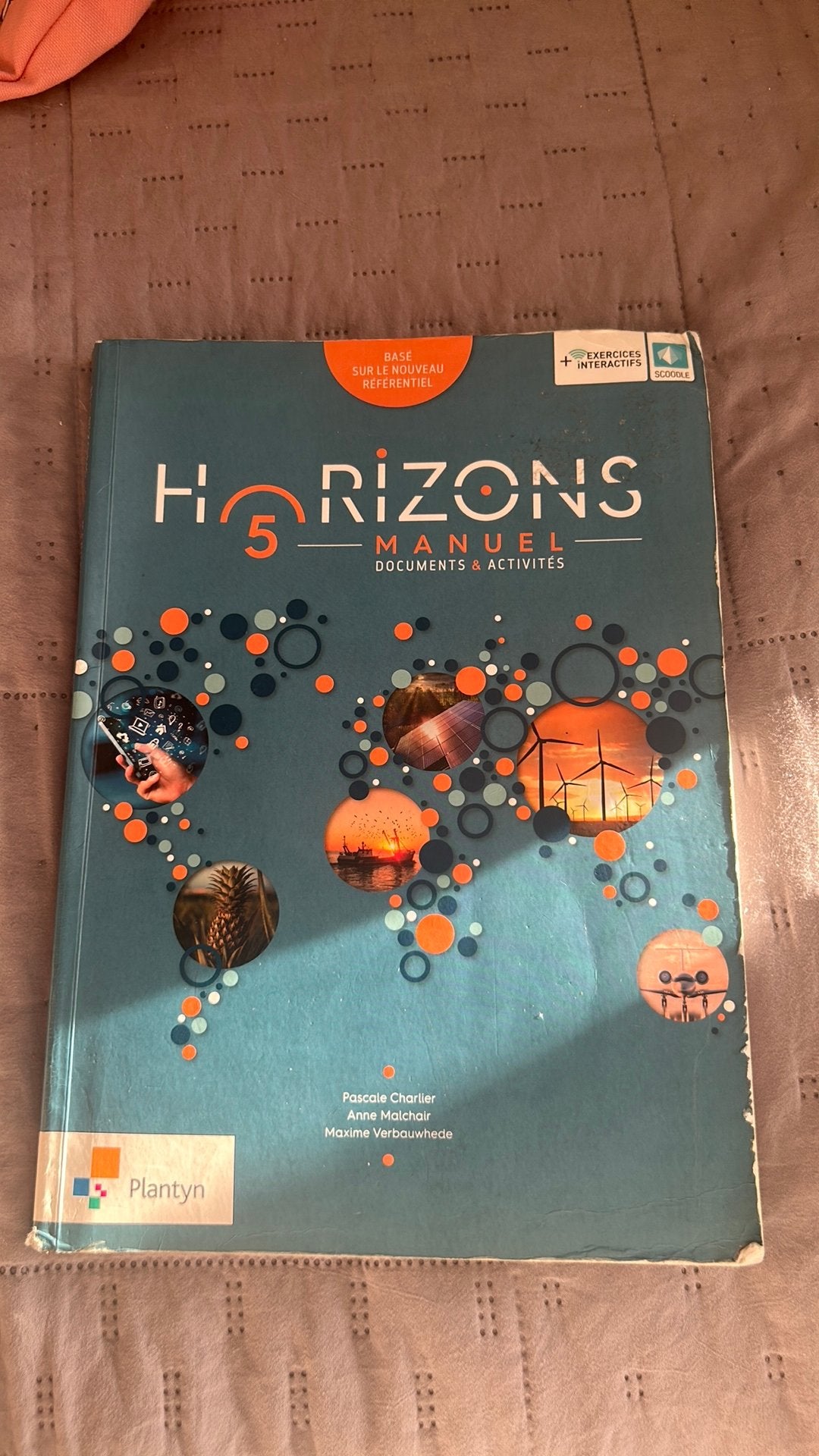 Horizons manuel documentd et activités 5e, Livres, Enlèvement ou Envoi, Utilisé, Secondaire, Géographie