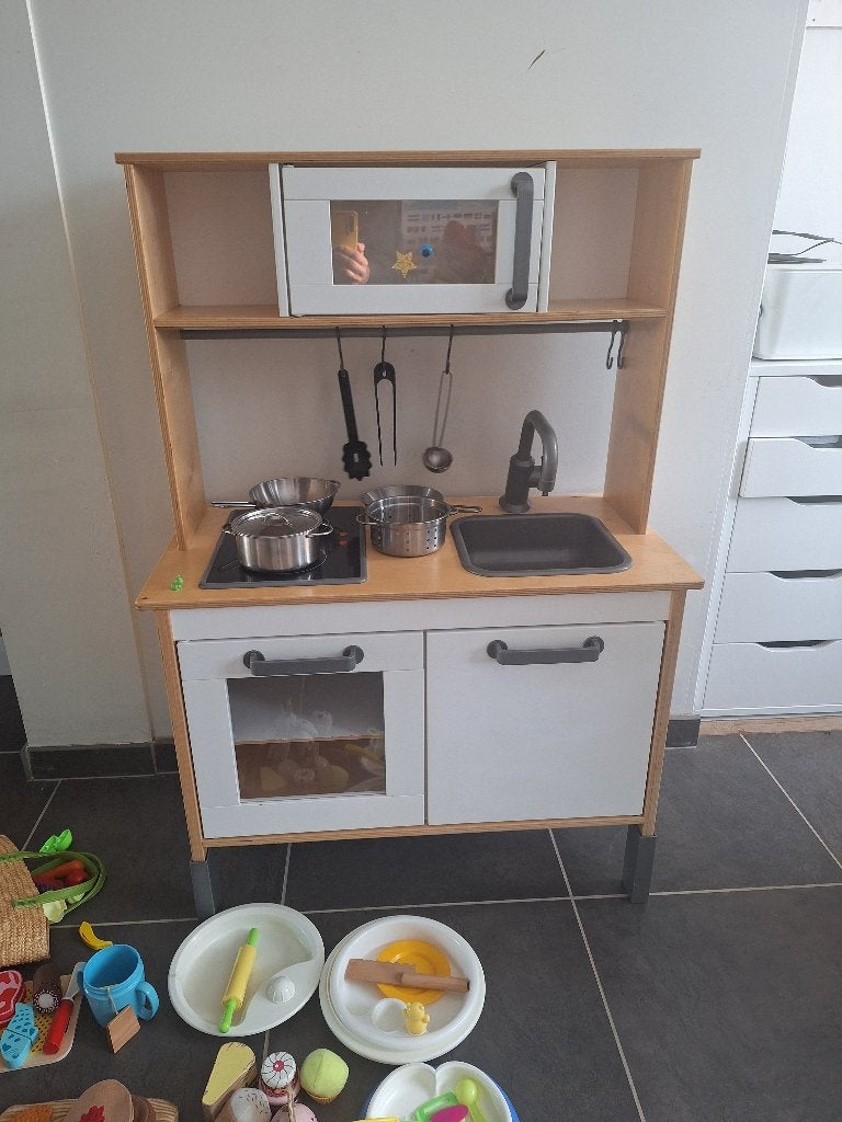 Duktig kinder keuken ikea & toebehoren, Ophalen, Gebruikt, Hout, Speelkeuken