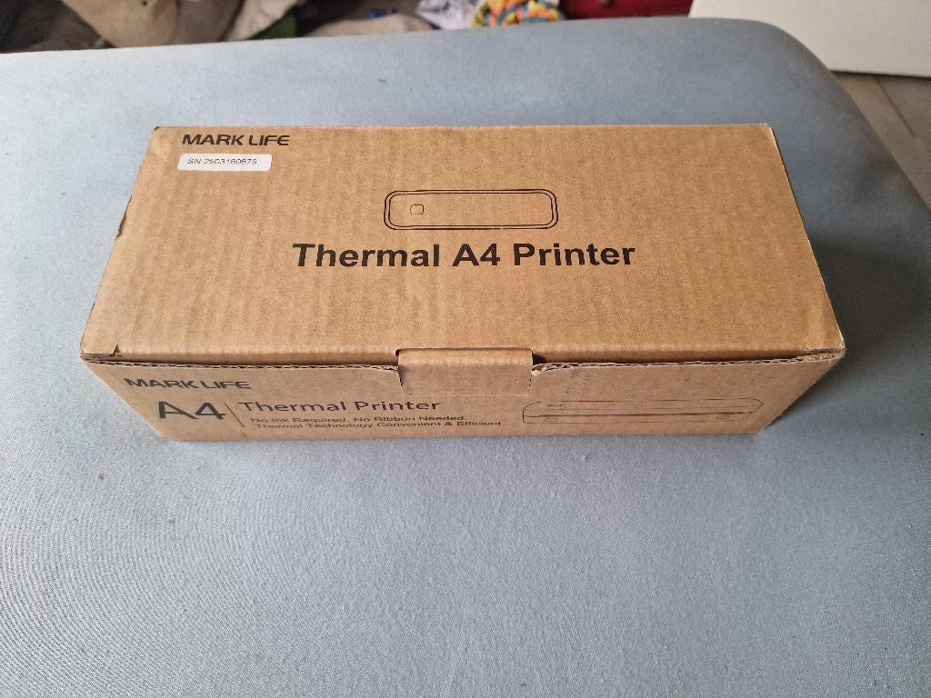 Thermal a4 printer, Printer, Ophalen of Verzenden, Zo goed als nieuw, Thermo-printer