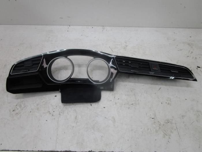 VW Touran 5TB Dashboard Inleg Hoogglans Zwart, Ophalen of Verzenden, Gebruikt