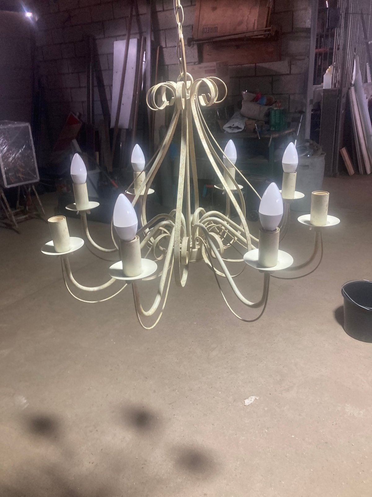 Lustre rustique, Enlèvement, Comme neuf