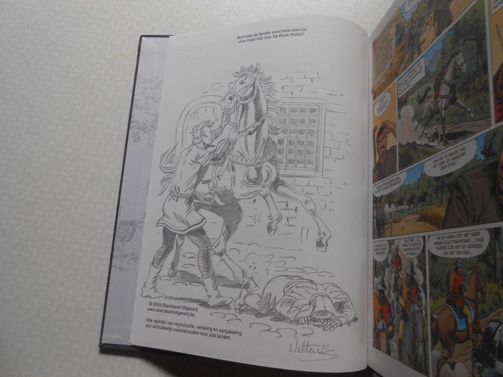 de rode ridder 224 het behouden zwaard 1ste dr HC 2009., Neuf, Willy vandersteen, Enlèvement ou Envoi, Une BD
