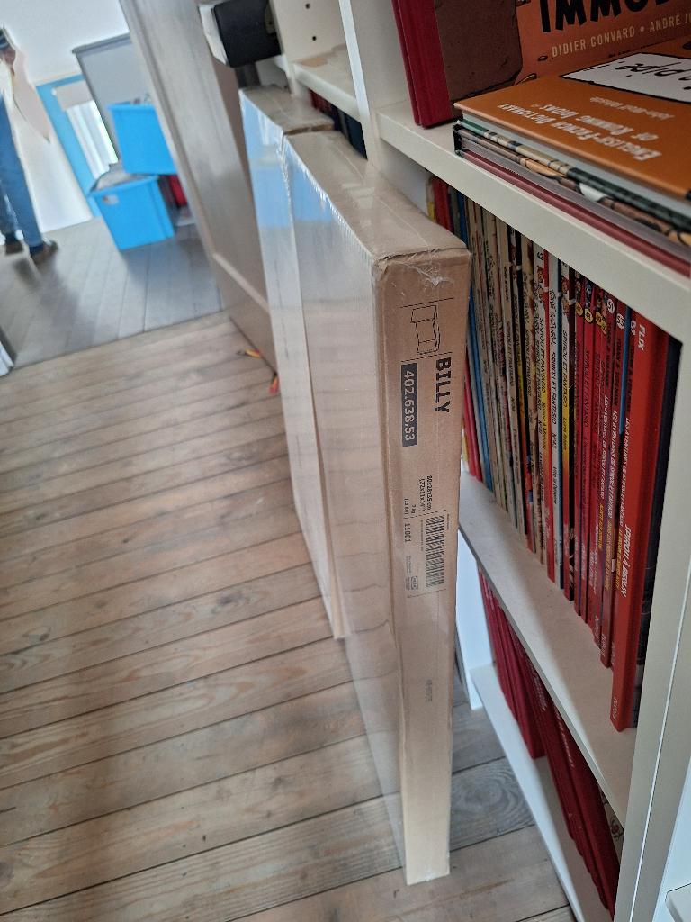 Surétagère Billy blanc 80cm neuf, Neuf, 25 à 50 cm, Moins de 100 cm, Enlèvement