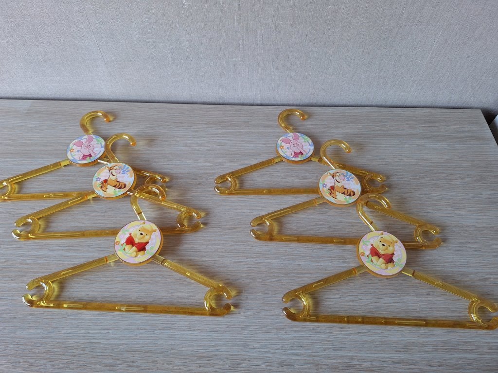 ✤ 2 sets kapstokken Winnie the pooh, Enlèvement ou Envoi, Comme neuf, Autres marques, Portemanteau