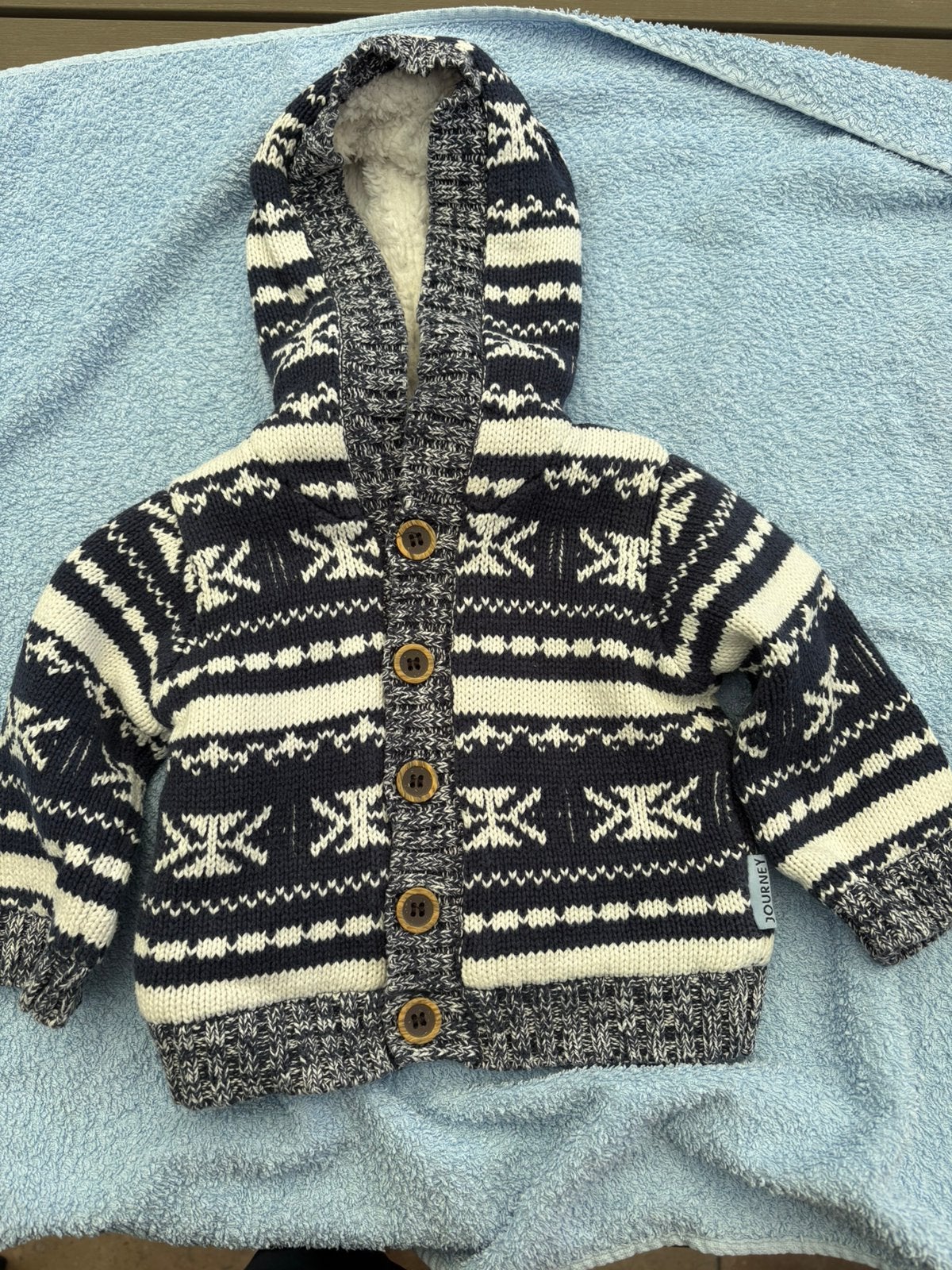 Gebreid kinderjasje, Enfants & Bébés, Vêtements de bébé | Taille 62, Enlèvement, Utilisé, Garçon ou Fille, Manteau