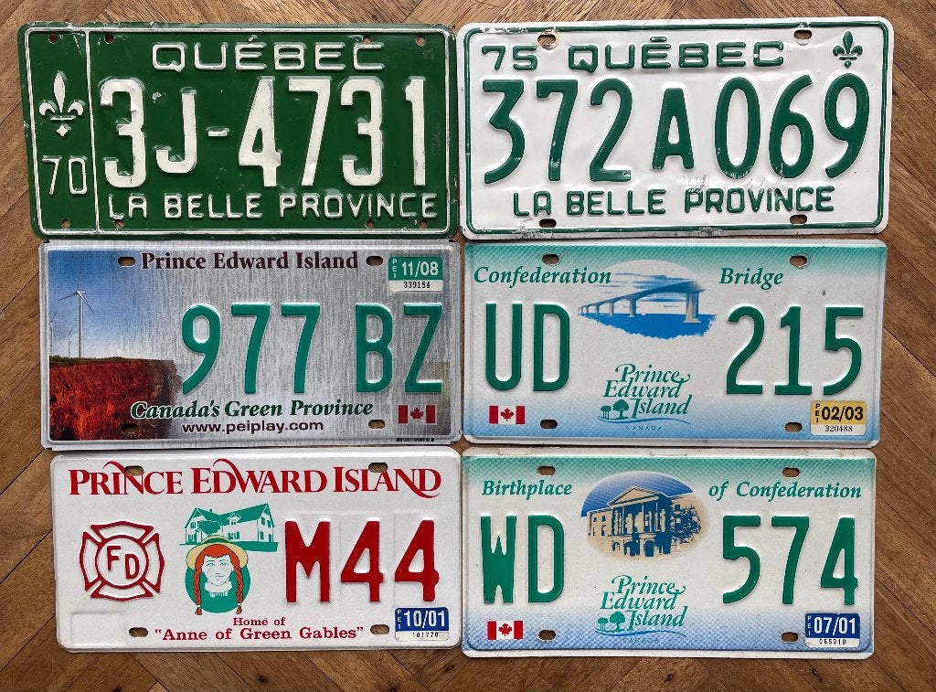 Nummerplaat plaque d'immatriculation CANADA SPECIAL, Ophalen of Verzenden