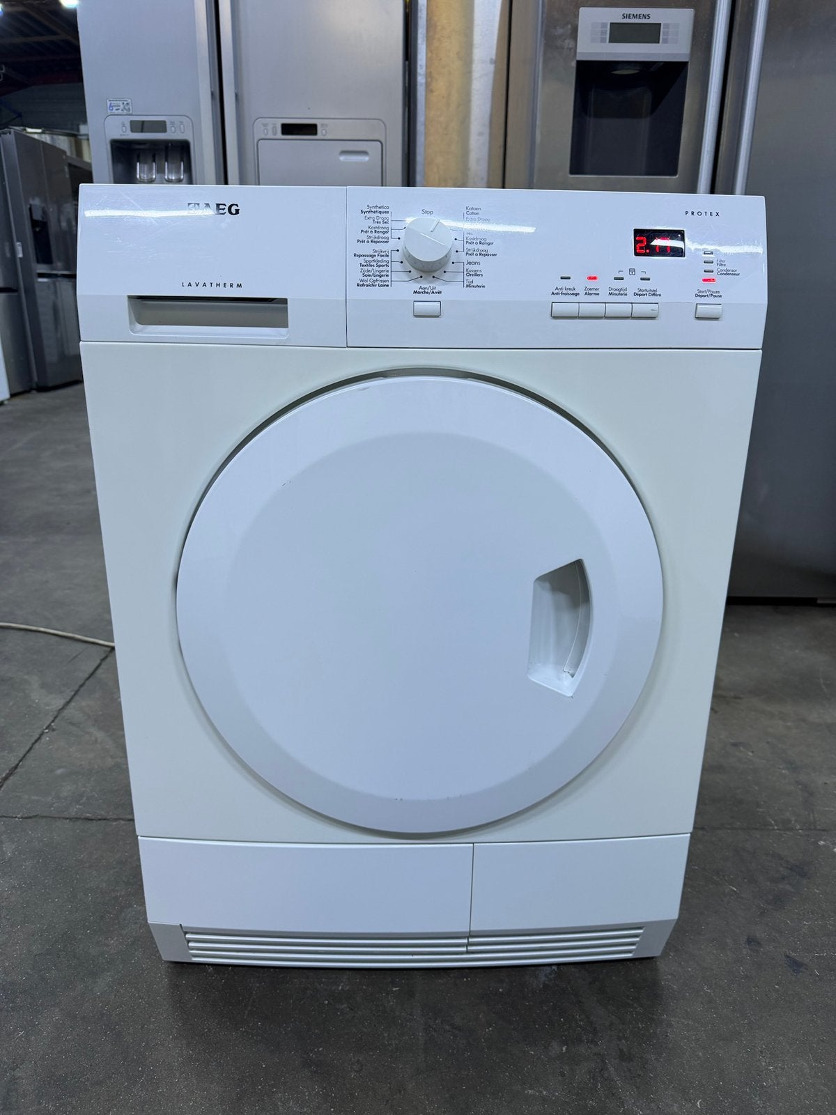 Droogkast AEG A++ 8 Kg met GARANTIE, Elektronische apparatuur, Ophalen of Verzenden, Zo goed als nieuw, Luchtafvoer