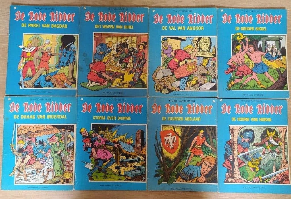 strips De Rode Ridder ( ongekleurde reeks - herdruk ), Boeken, Ophalen of Verzenden