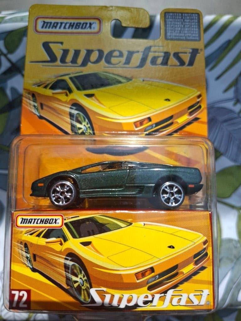 Matchbox Superfast nr. 72 LAMBORGHINI DIABLO - NIEUW 8000 ex, Ophalen, Zo goed als nieuw