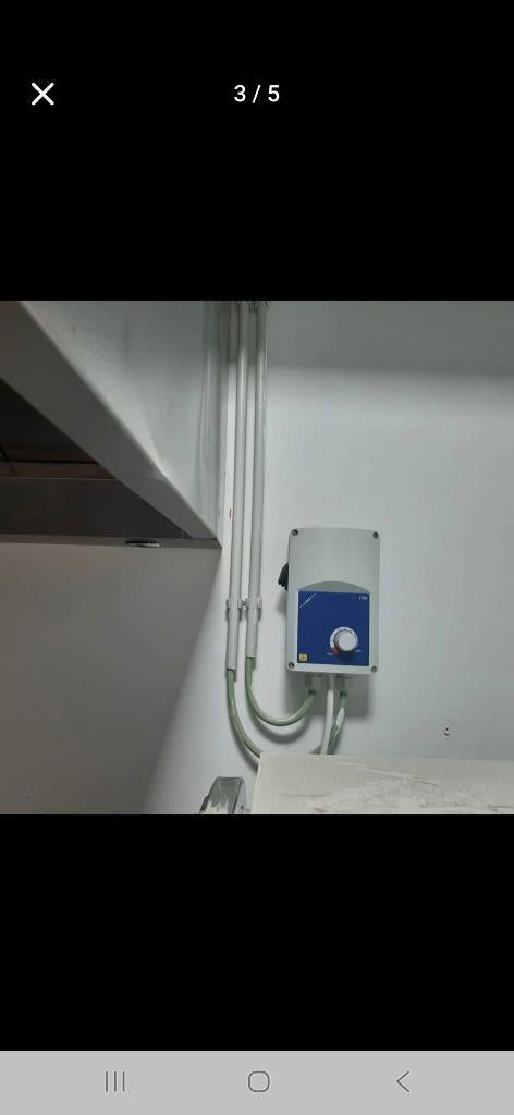 Capot de fumée, Moteur, Comme neuf, Enlèvement, Hotte sous-encastrable