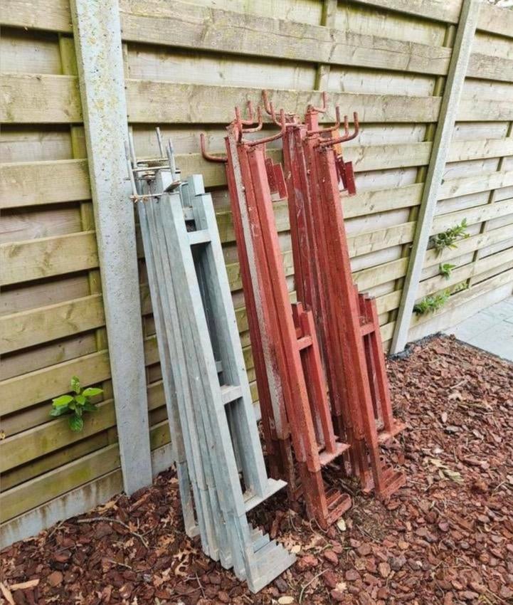 Veiligheidsleuning / Valbeveiliging - 1,15m (17 stuks), Ophalen, Gebruikt