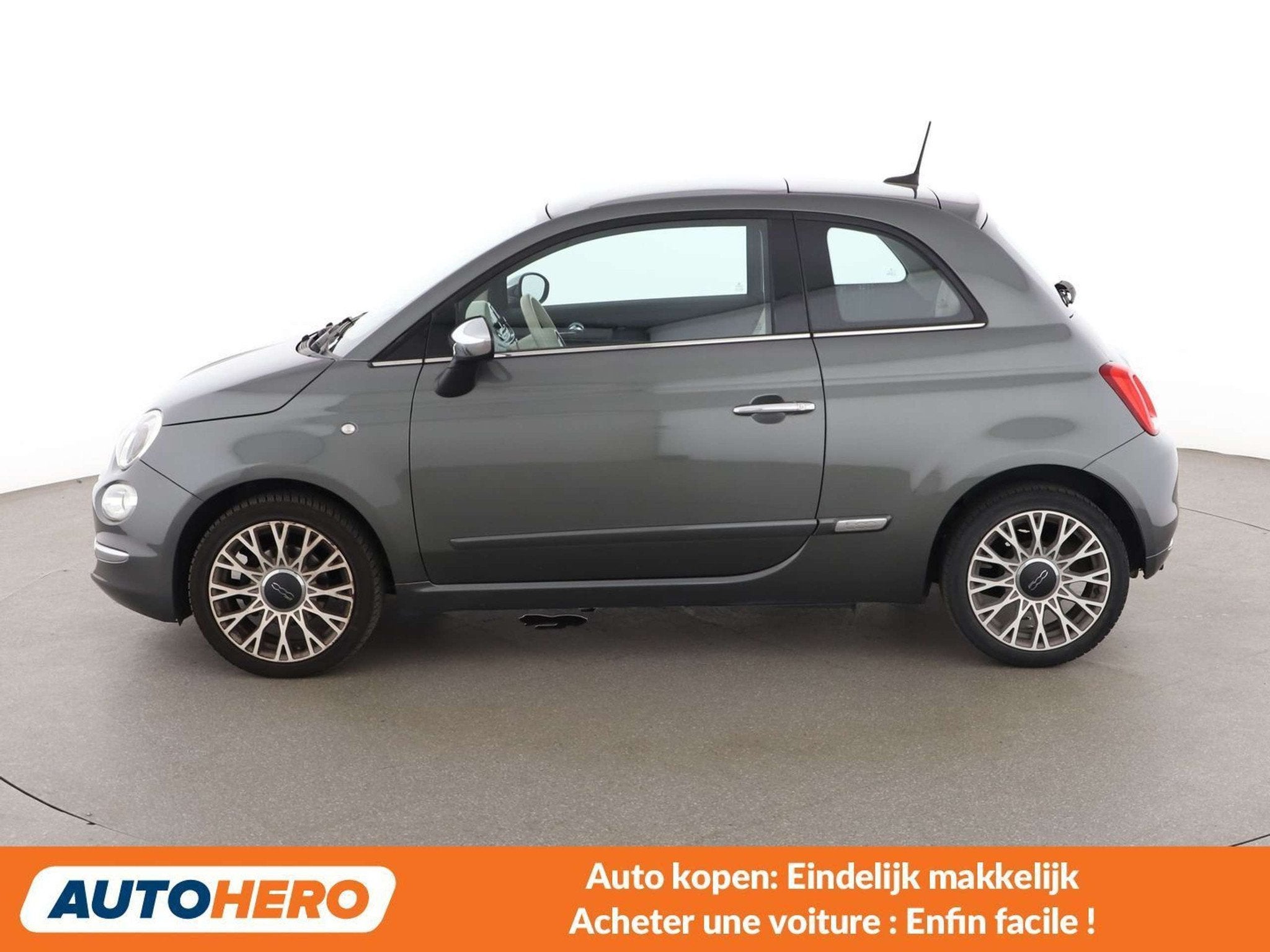 Fiat 500 1.2 Lounge (bj 2016), Auto's, Voorwielaandrijving, 4 zetels, Stof, Gebruikt