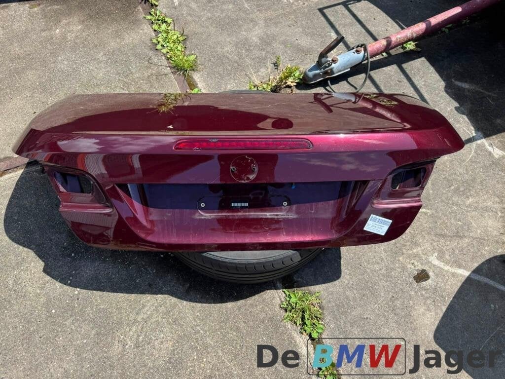 Kofferbakklep rood BMW 3-serie Cabrio E93 41627152486, Gebruikt, Achterklep, Ophalen of Verzenden, BMW