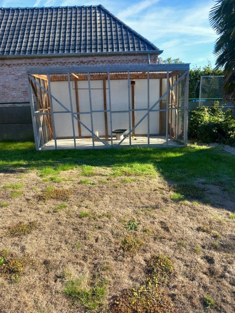 VOLIERE, Ophalen, Gebruikt, Hout, Volière