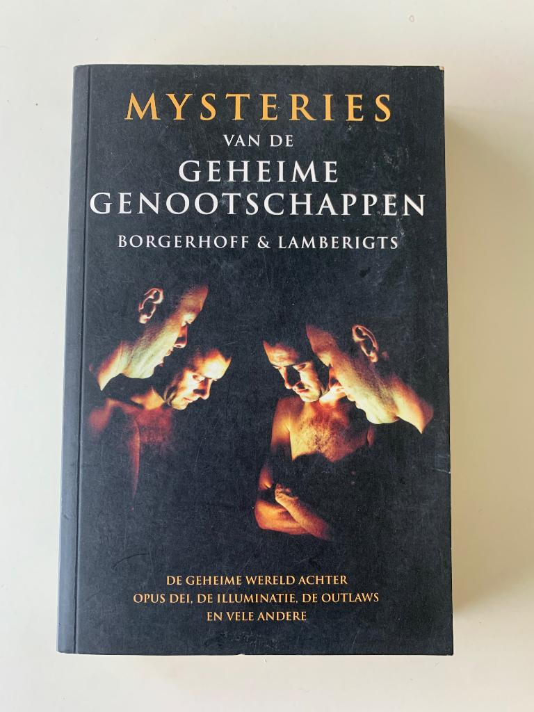 Mysteries van de geheime genootschappen Steven Borgerhoff, Ophalen of Verzenden, Zo goed als nieuw