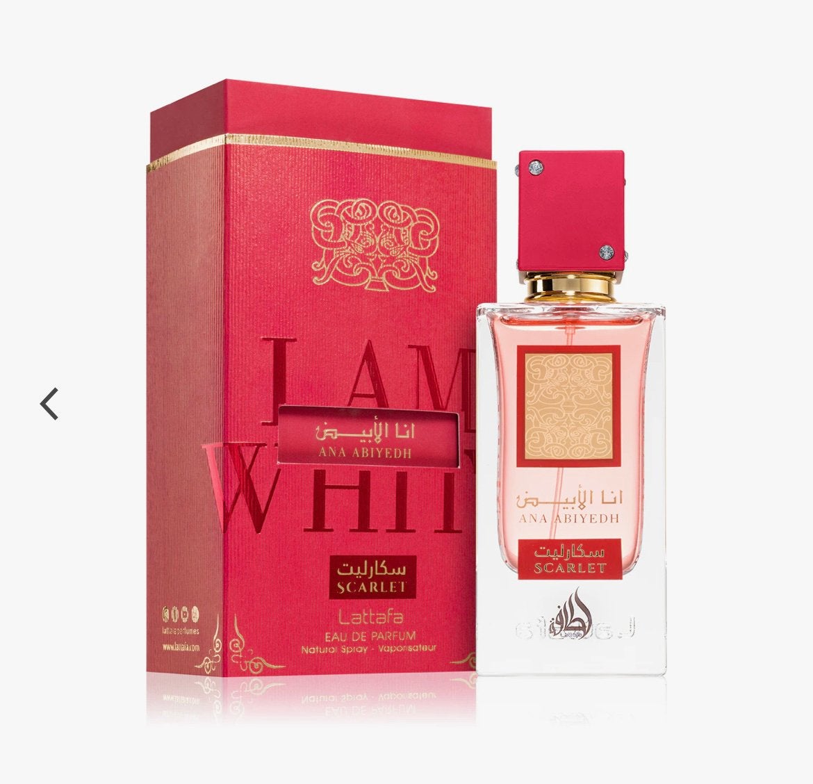 Eau de parfum Lattafa Ana Abiyedh Scarlet scellée, Enlèvement ou Envoi, Neuf