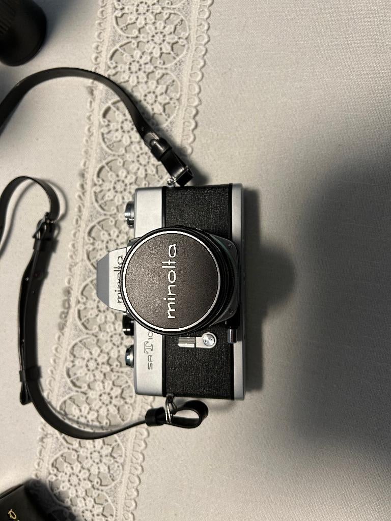 Minolta srT 101, Audio, Tv en Foto, Fotocamera's Analoog, Ophalen, Zo goed als nieuw, Minolta