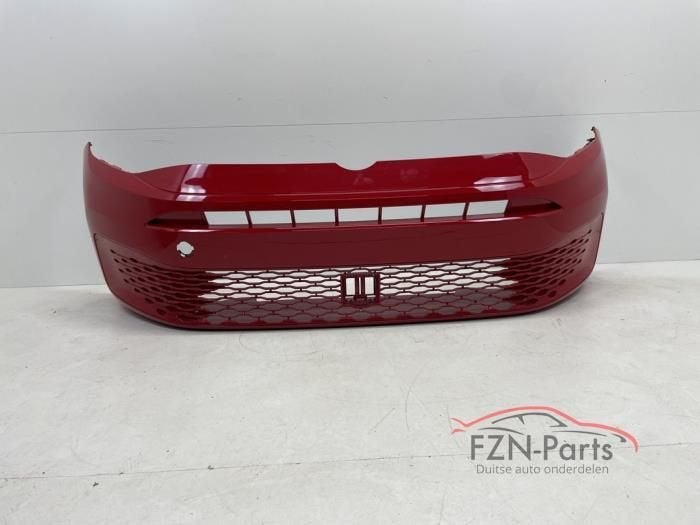 VW Caddy 2K7 Voorbumper Kirschrot LH3T, Enlèvement ou Envoi, Utilisé, Avant, Pare-chocs