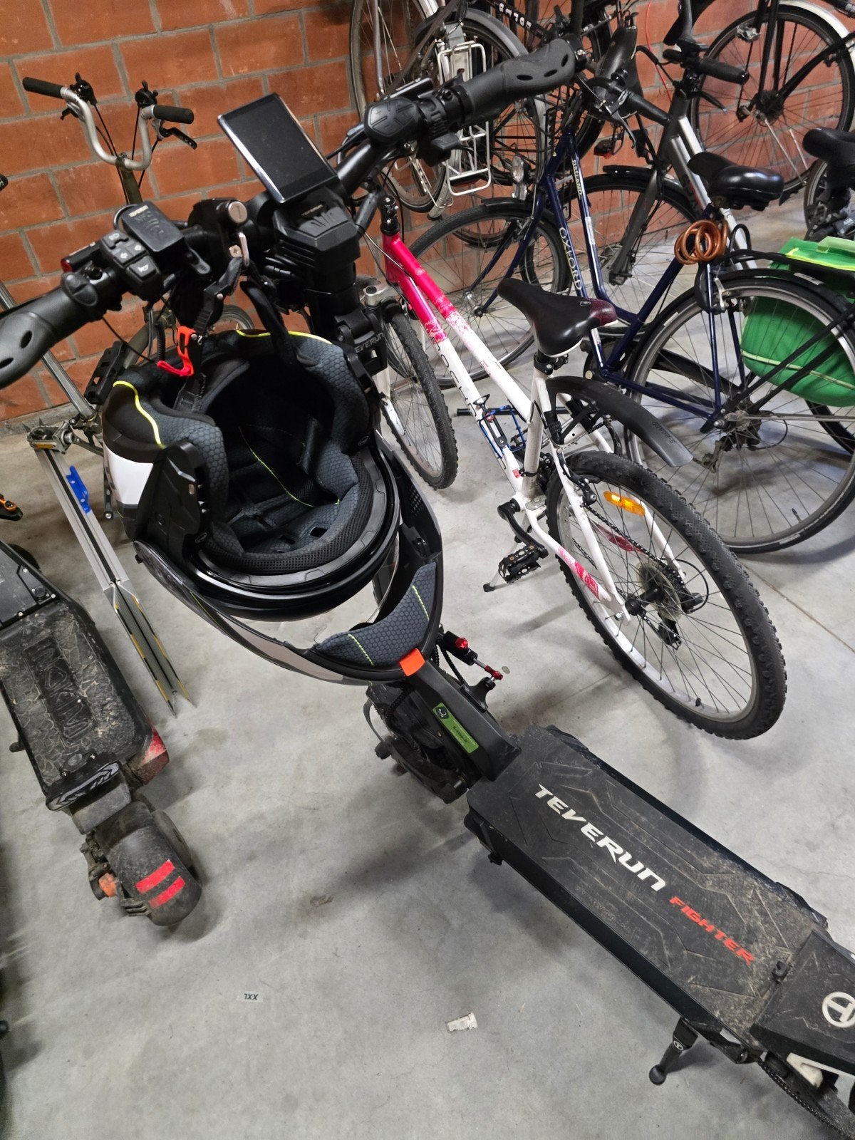 zeer goede step, Fietsen en Brommers, Ophalen, Zo goed als nieuw, Elektrische step (E-scooter), Teverun Fighter 11+