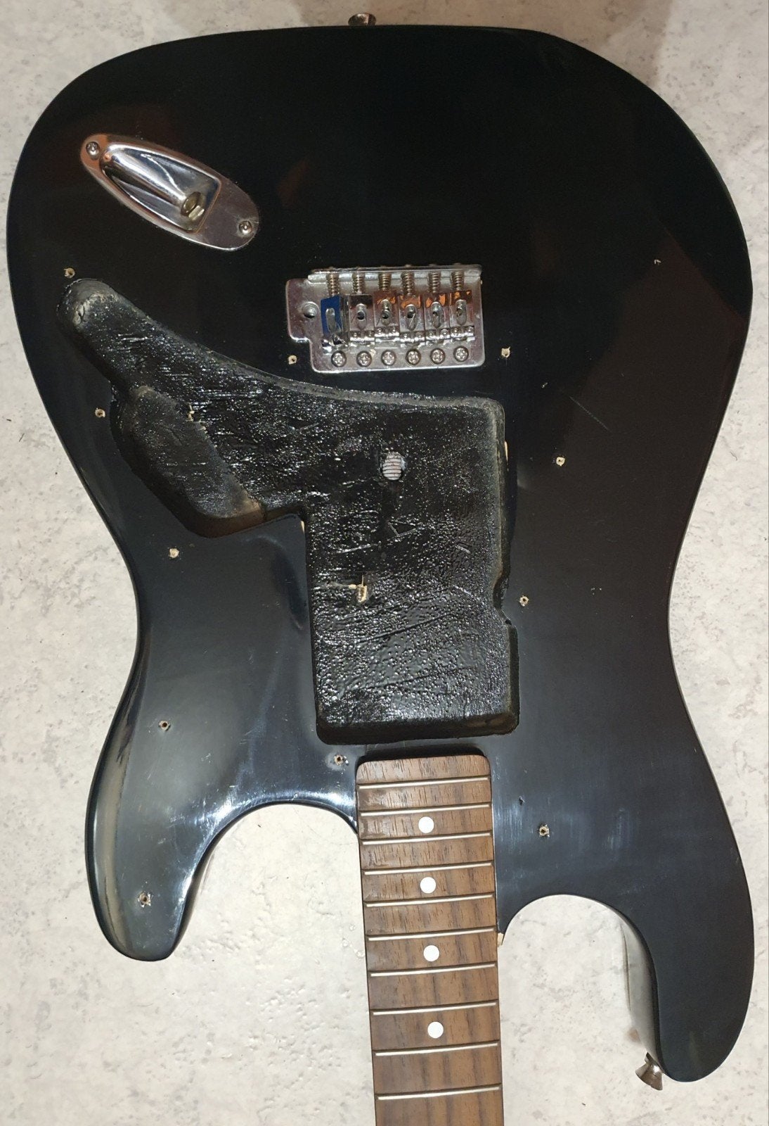 Corp + manche guitare sans marque, Enlèvement, Utilisé, Solid body, Fender