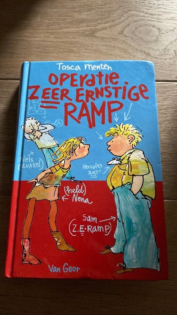 Boek operatie zeer ernstige ramp, Enlèvement ou Envoi