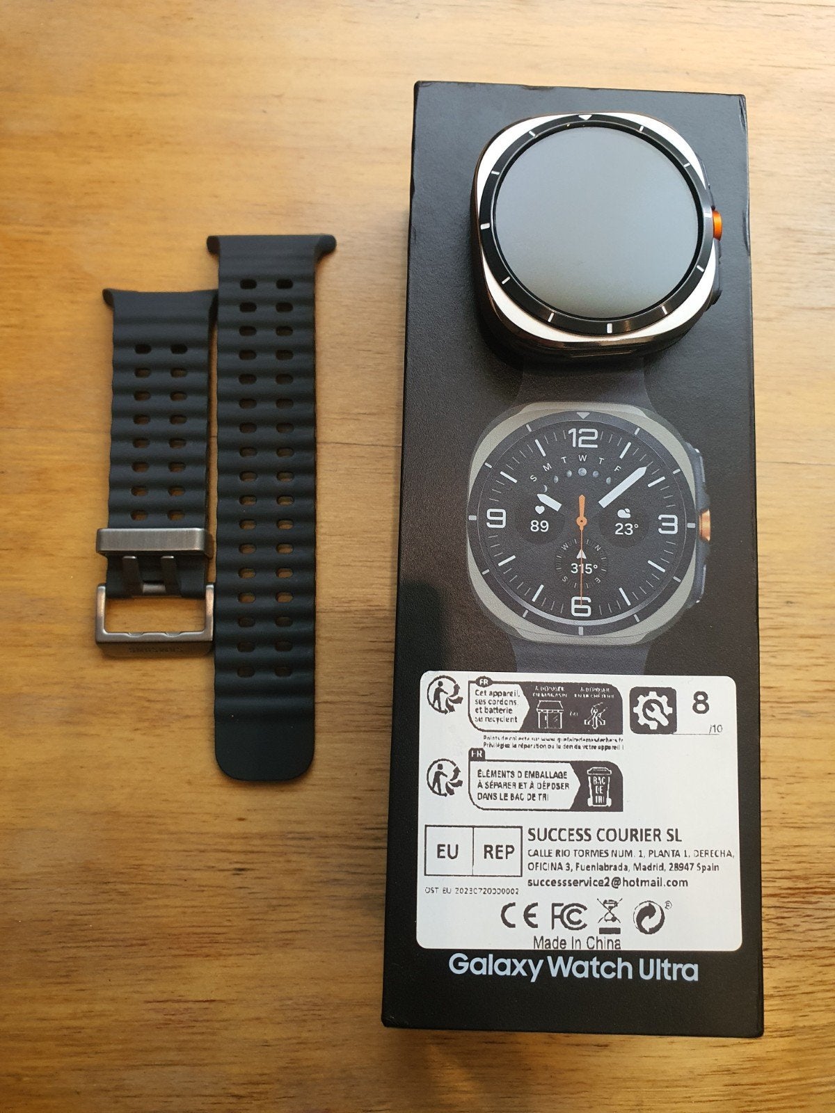 Samsung Galaxy watch ultra 2025, Handtassen en Accessoires, Smartwatches, Ophalen of Verzenden, Hoogte