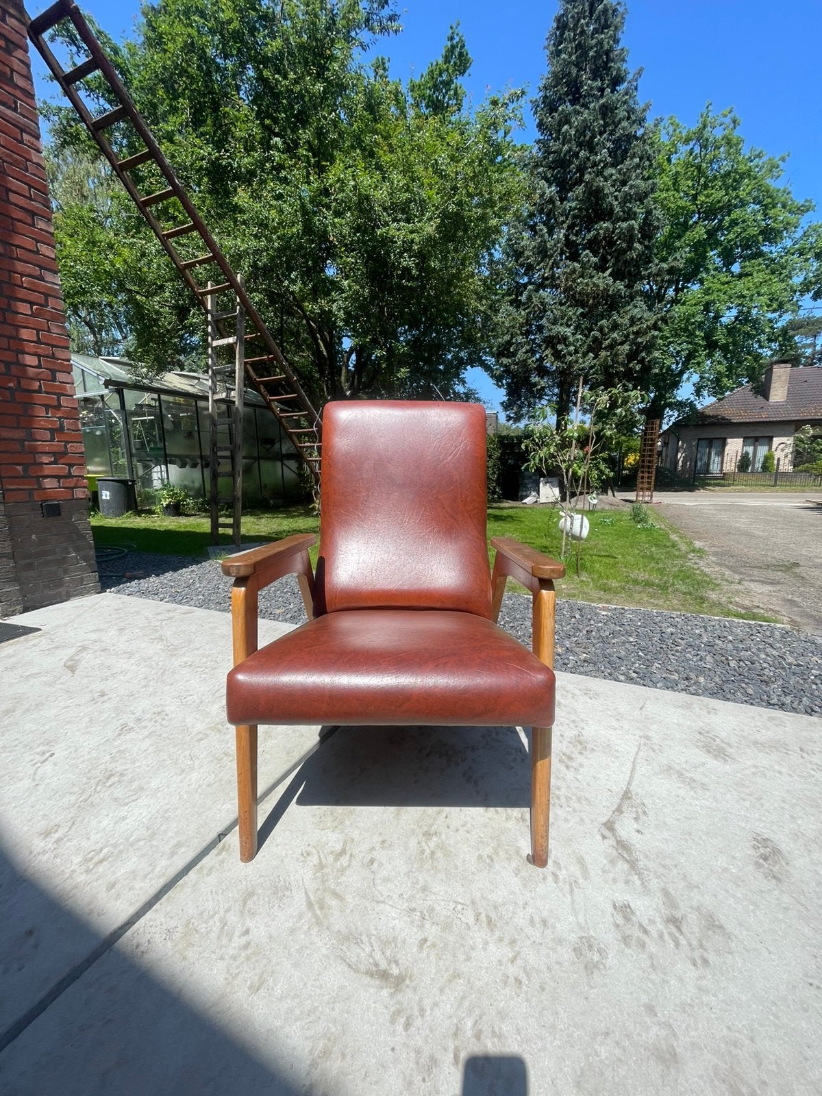 2 leuke fauteuils!, Huis en Inrichting, Fauteuils, Ophalen, Gebruikt, Mid century, Minder dan 75 cm