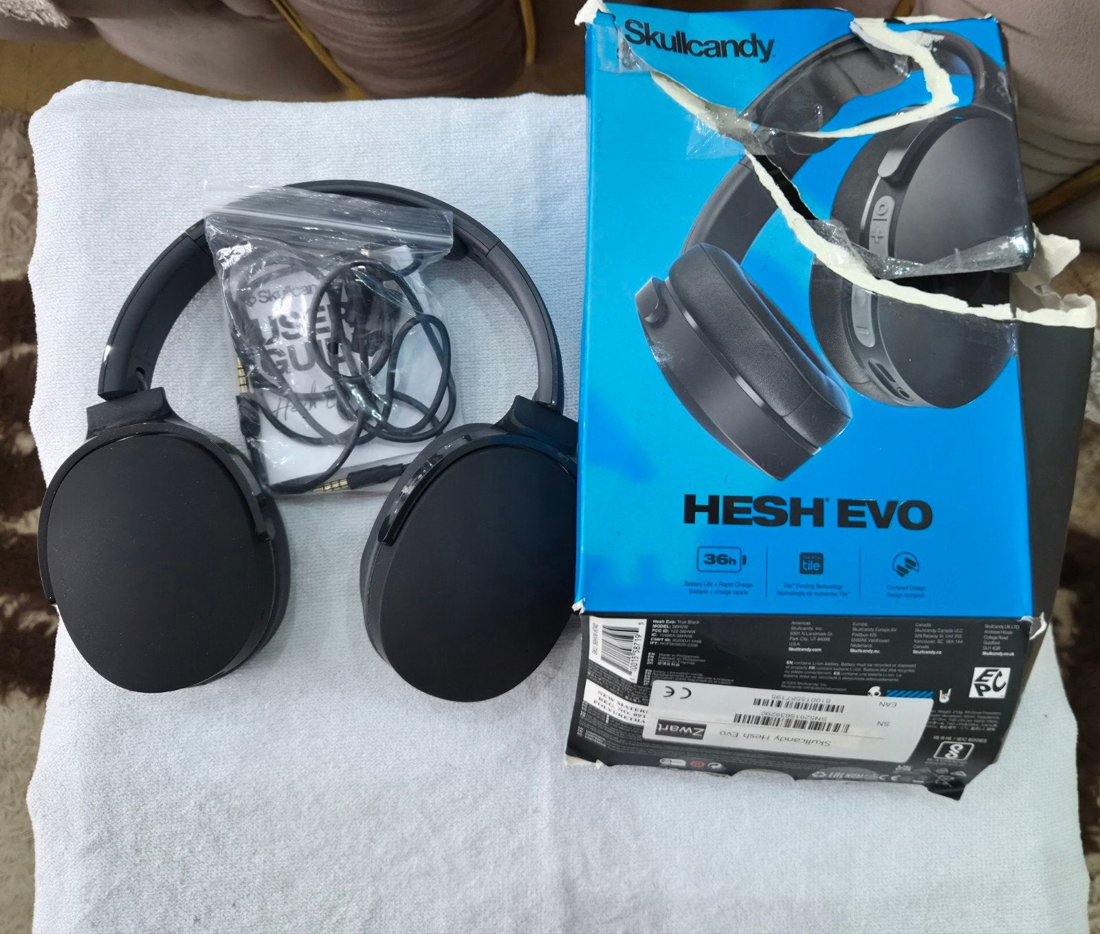 skullcandy hesh evo als nieuw, Enlèvement ou Envoi, Skullcandy
