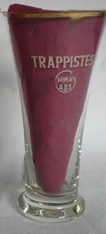 CHIMAY  Trappistenfluit  ADS, Ophalen of Verzenden, Zo goed als nieuw, Glas of Glazen