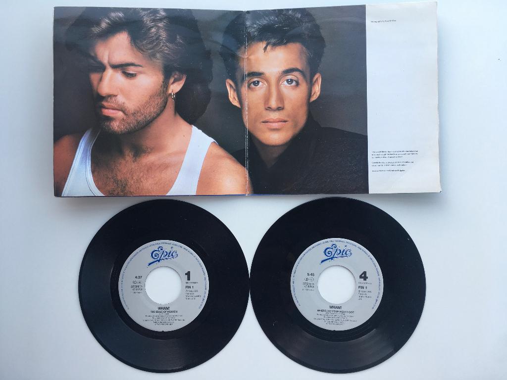 Wham (George Michael) dubbele single, Ophalen of Verzenden