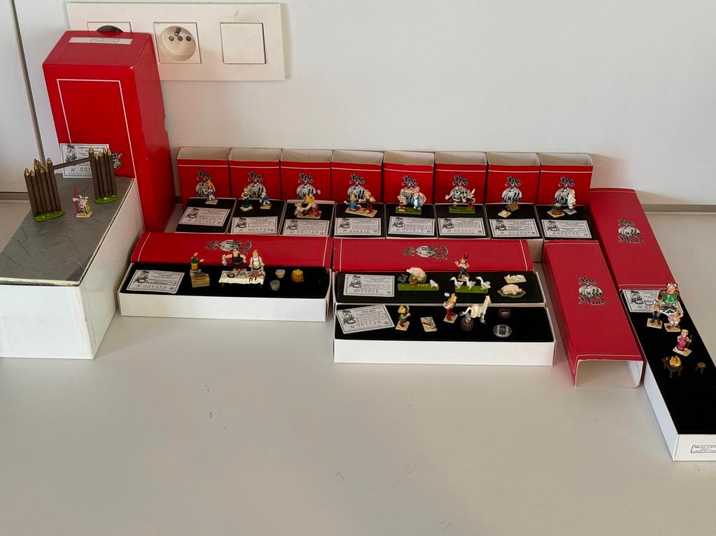 Asterix Pixi Mini Village-objecten, Verzamelen, Beelden en Beeldjes, Zo goed als nieuw, Ophalen of Verzenden